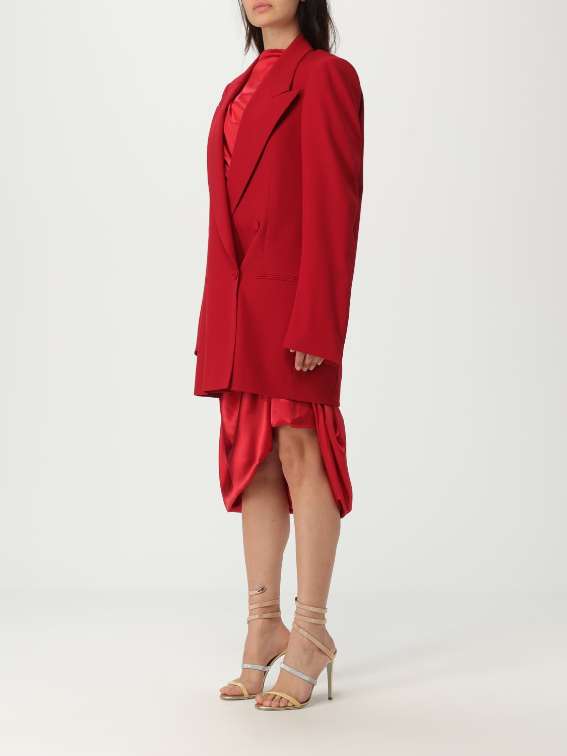 DRIES VAN NOTEN BLAZER: Blazer damen Dries Van Noten, Rot - Img 4