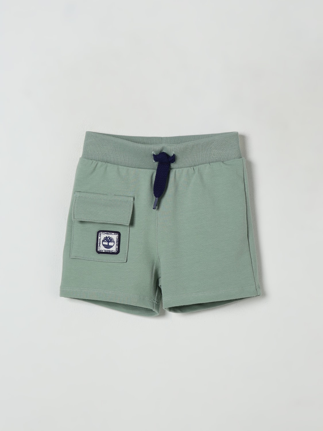 TIMBERLAND SHORTS: Shorts kids Timberland, Green - Img 1