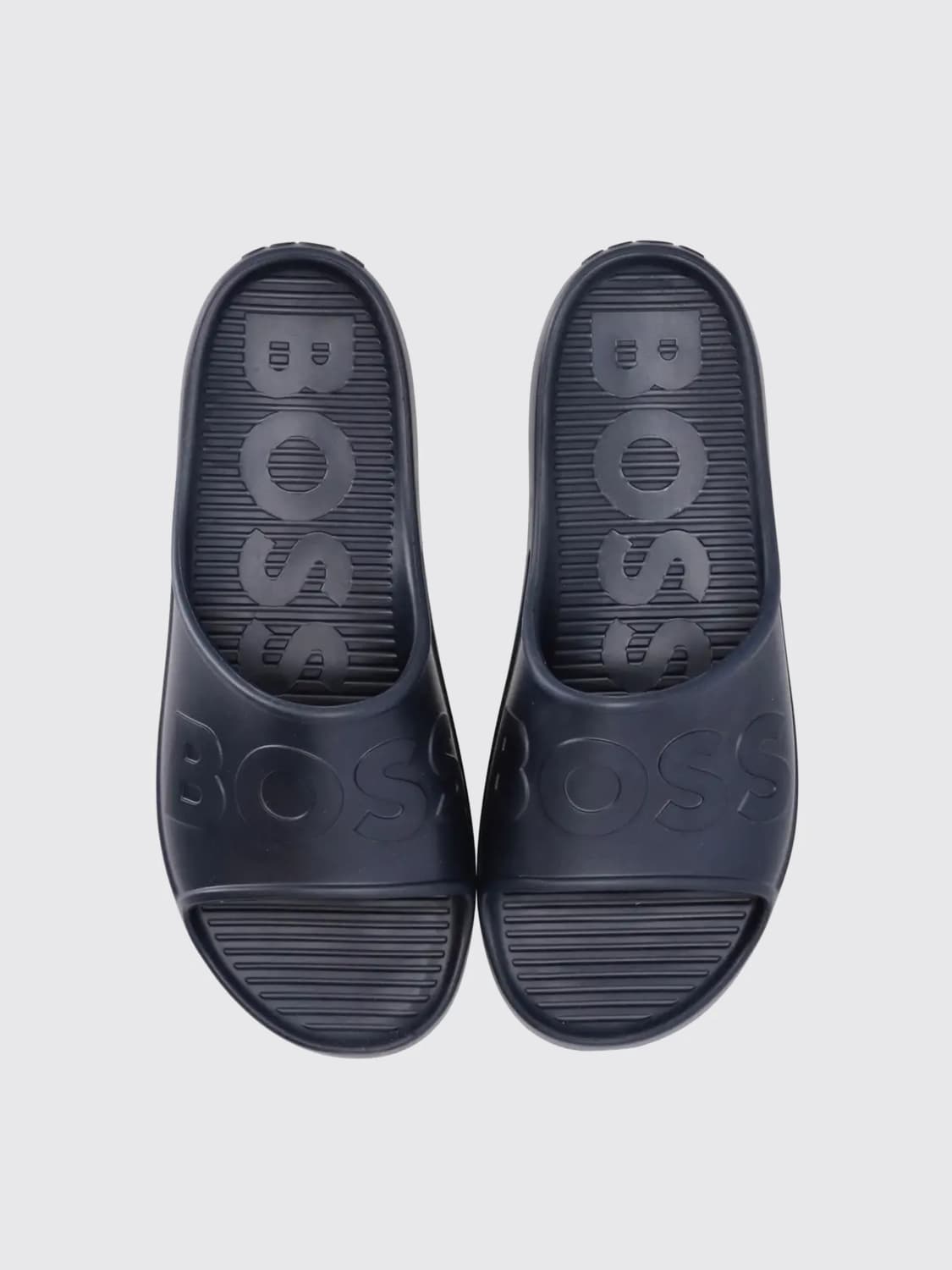 サンダル BOSS Men Sandals Blue 50498207 401 BOSS: Sandals men - Blue | Boss sandals 50498207 online at