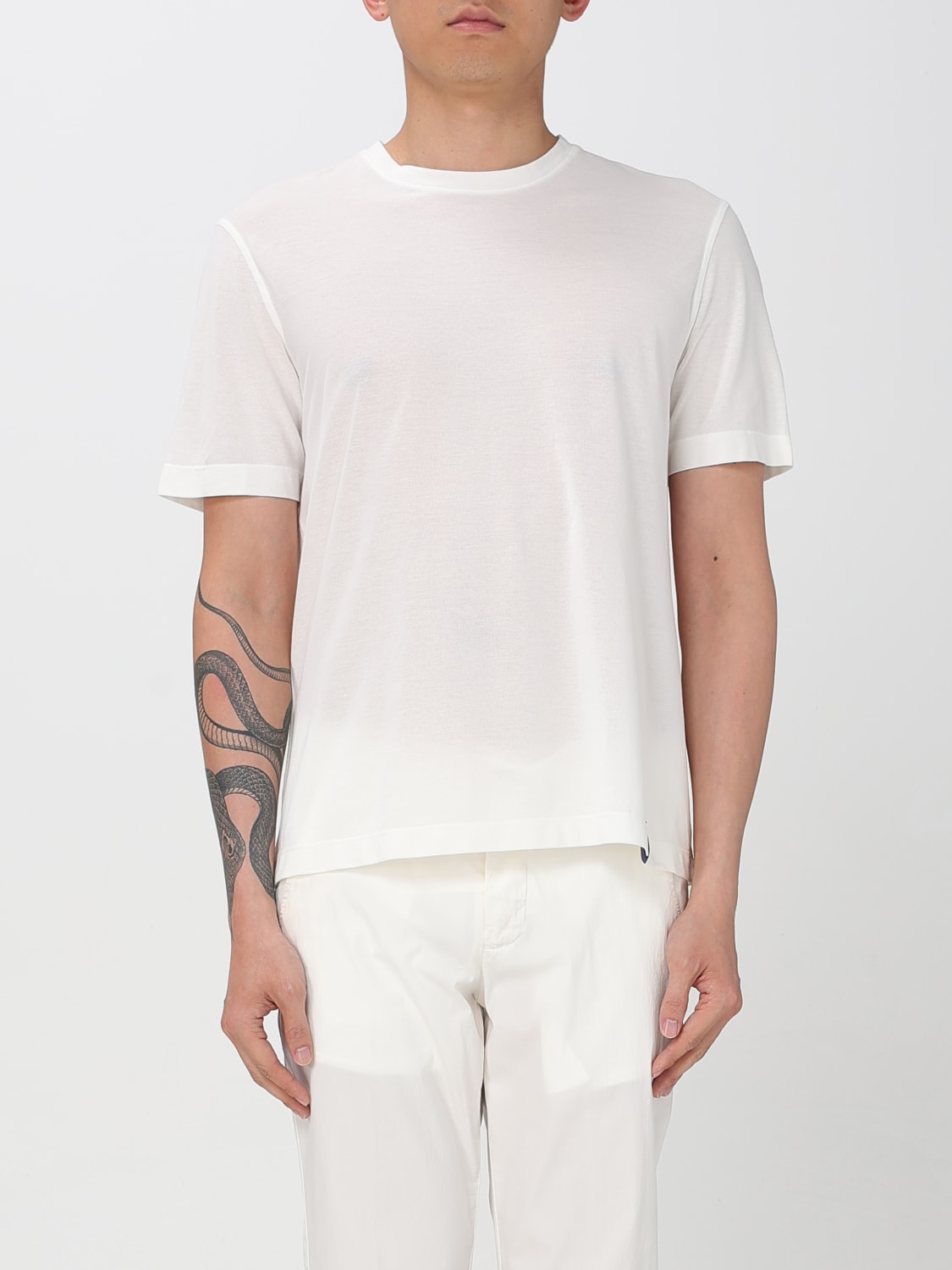 DRUMOHR T-SHIRT: T-shirt men Drumohr, White - Img 1