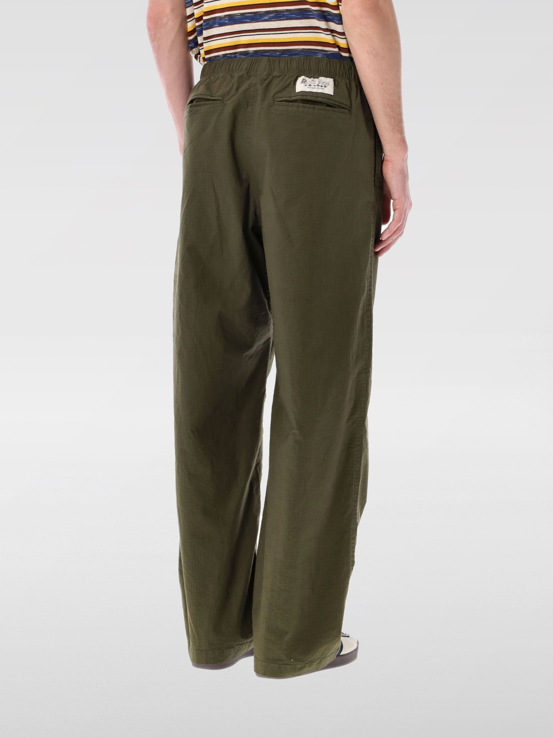 BRAIN DEAD PANTS: Pants men Brain Dead, Green - Img 2