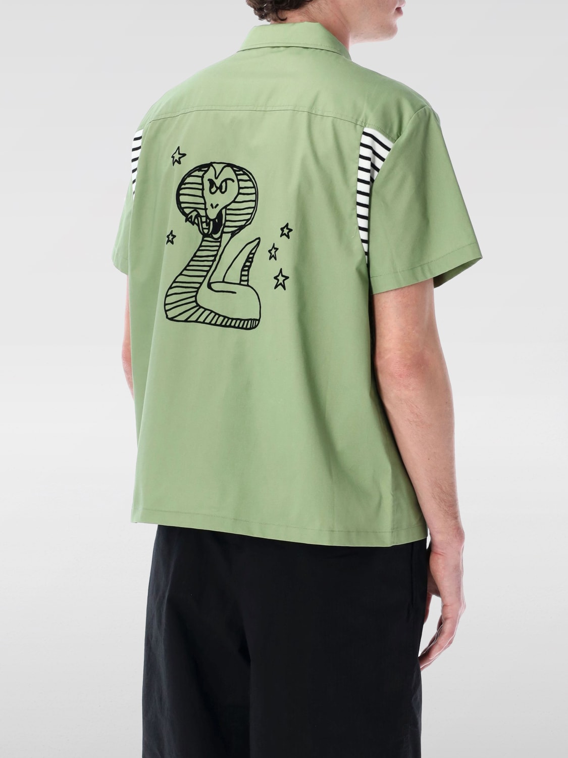 BRAIN DEAD SHIRT: T-shirt men Brain Dead, Green - Img 2