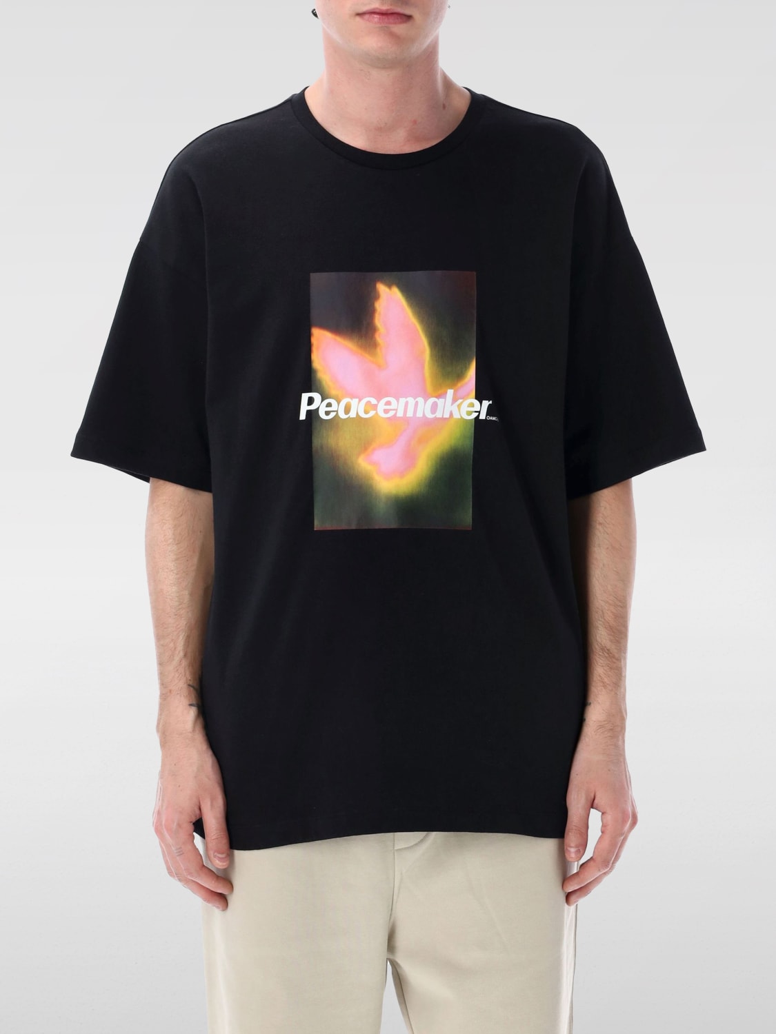 OAMC: T-shirt men - Black | Oamc t-shirt PCM1OT02HJE002099