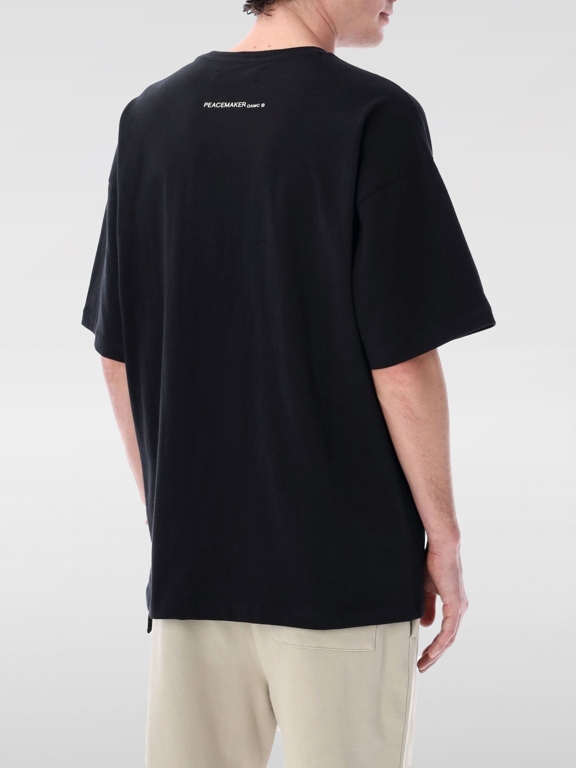 Tシャツ・カットソー OAMC Men T-shirt Black PCM1OT02HJE002099 BLK OAMC: T-shirt men - Black | Oamc t-shirt PCM1OT02HJE002099