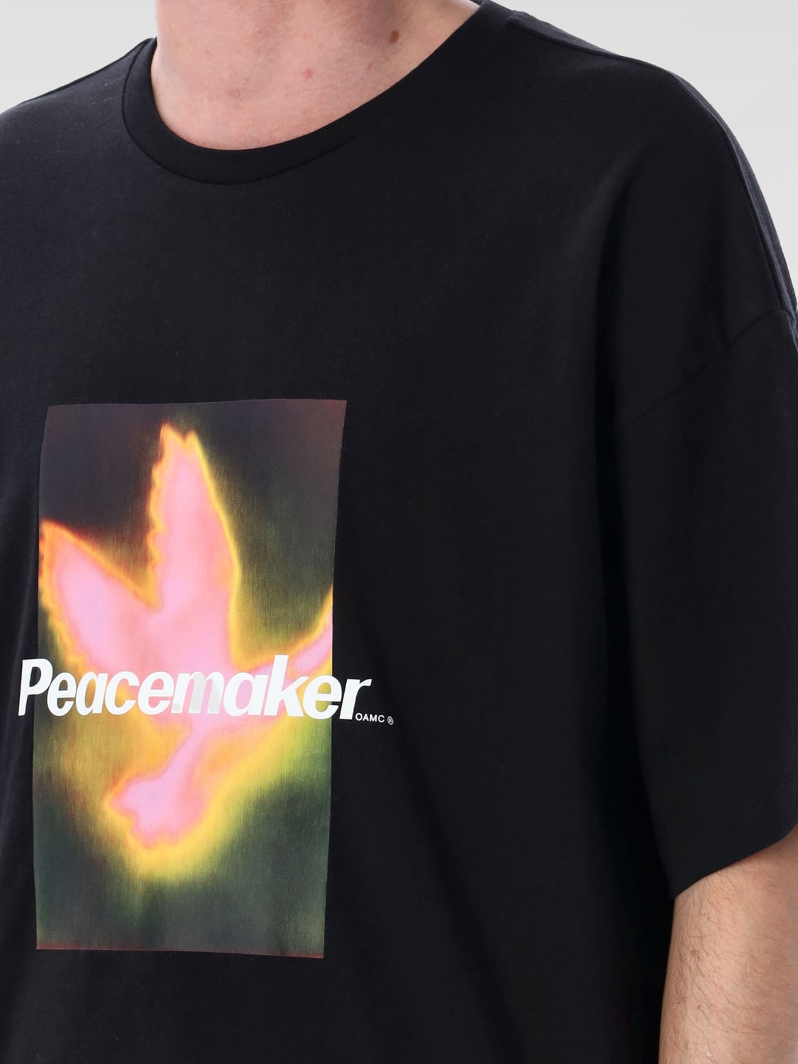 OAMC: T-shirt men - Black | Oamc t-shirt PCM1OT02HJE002099