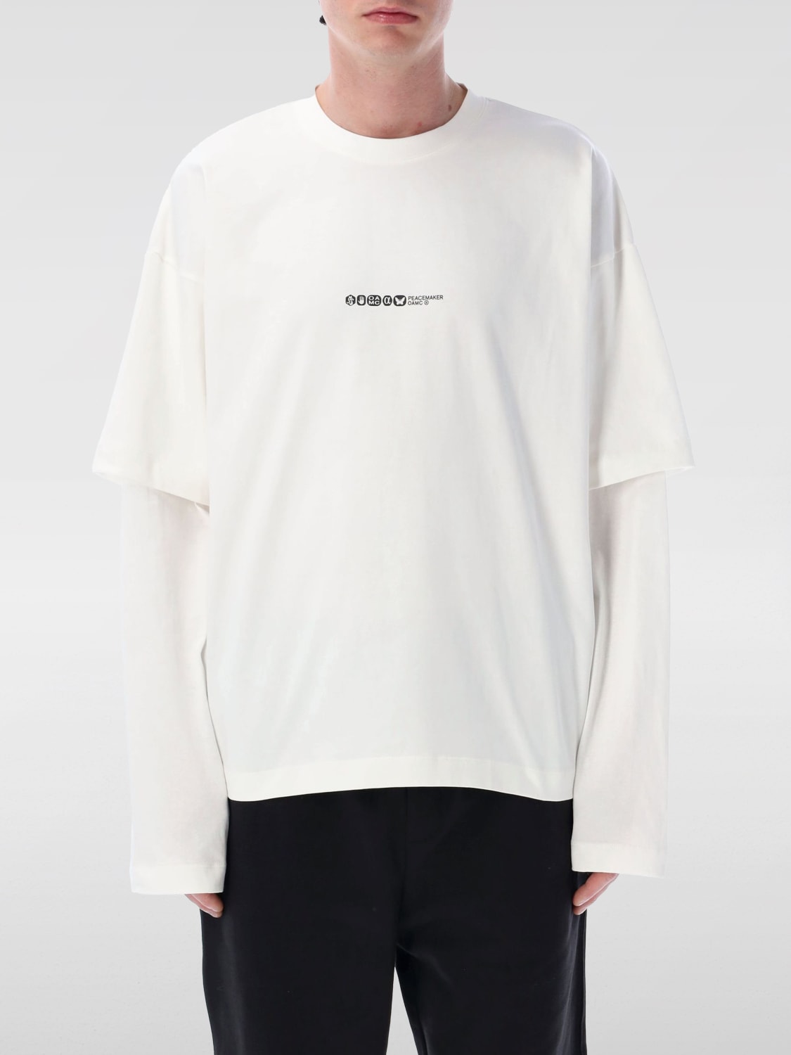 OAMC T-SHIRT: T-shirt men Oamc, White - Img 1