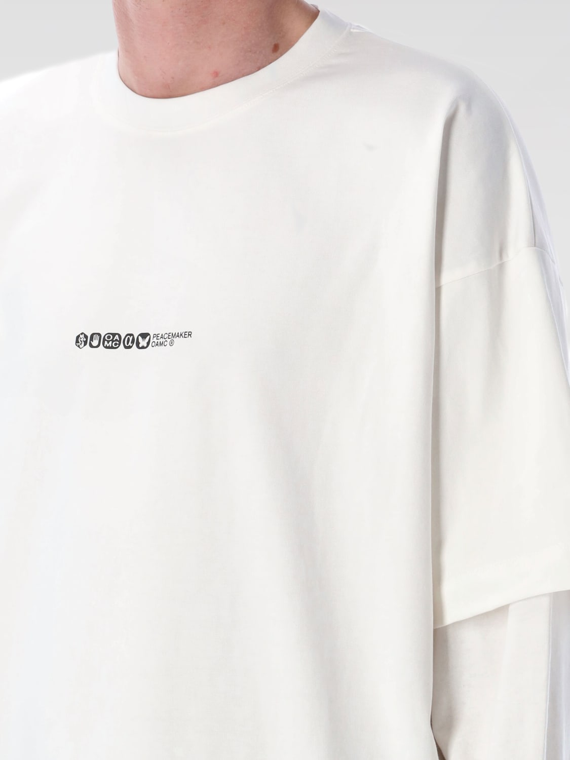 OAMC T-SHIRT: T-shirt men Oamc, White - Img 3
