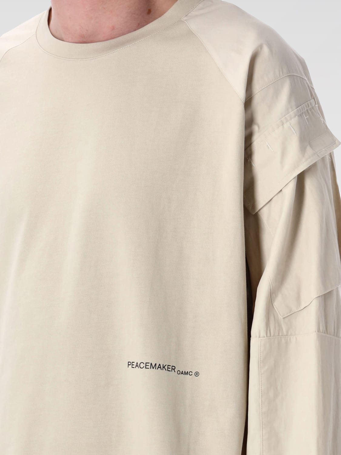 OAMC T-SHIRT: T-shirt men Oamc, Sand - Img 3