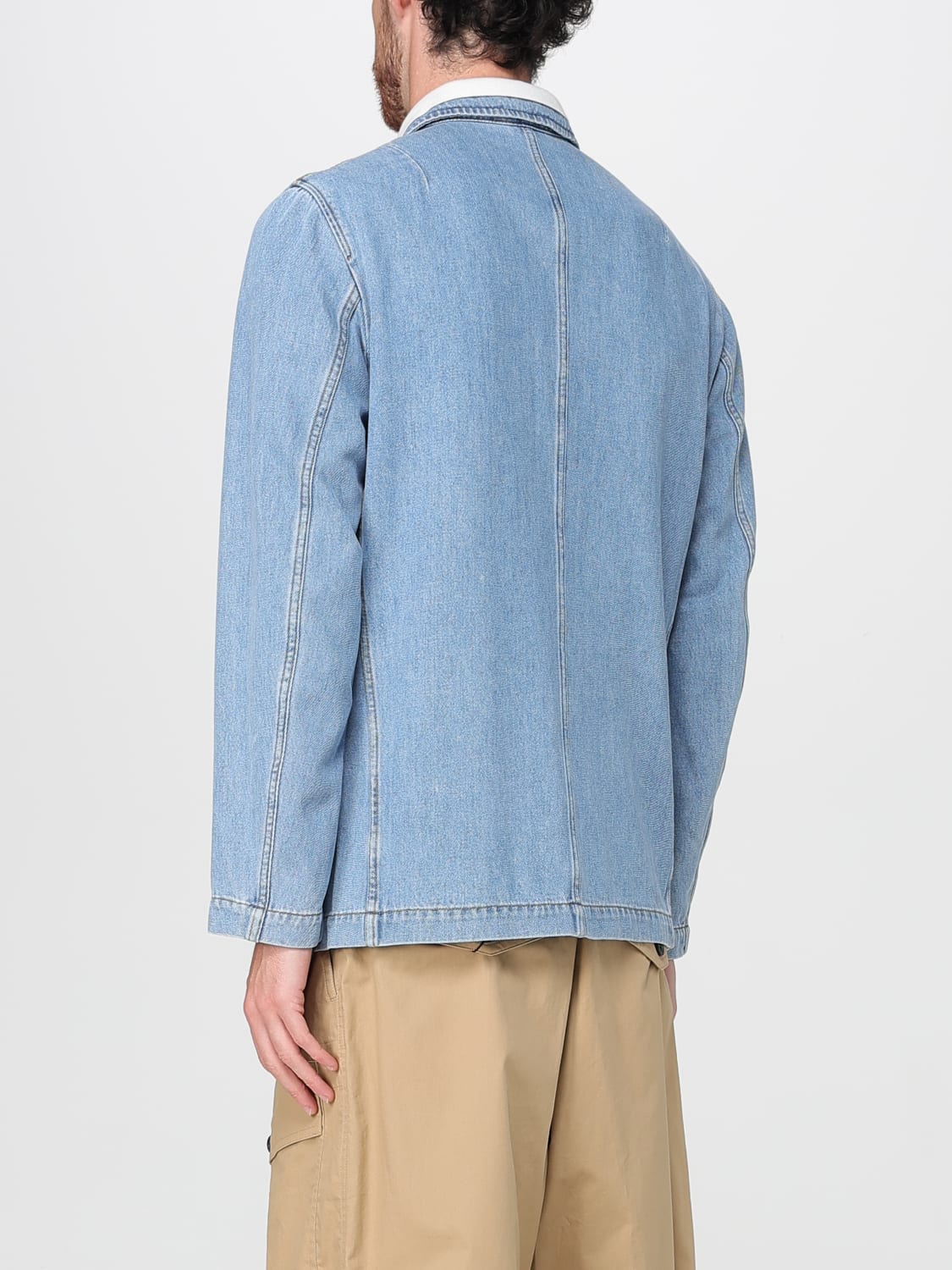 DRIES VAN NOTEN JACKE: Jacke herren Dries Van Noten, Denim - Img 3