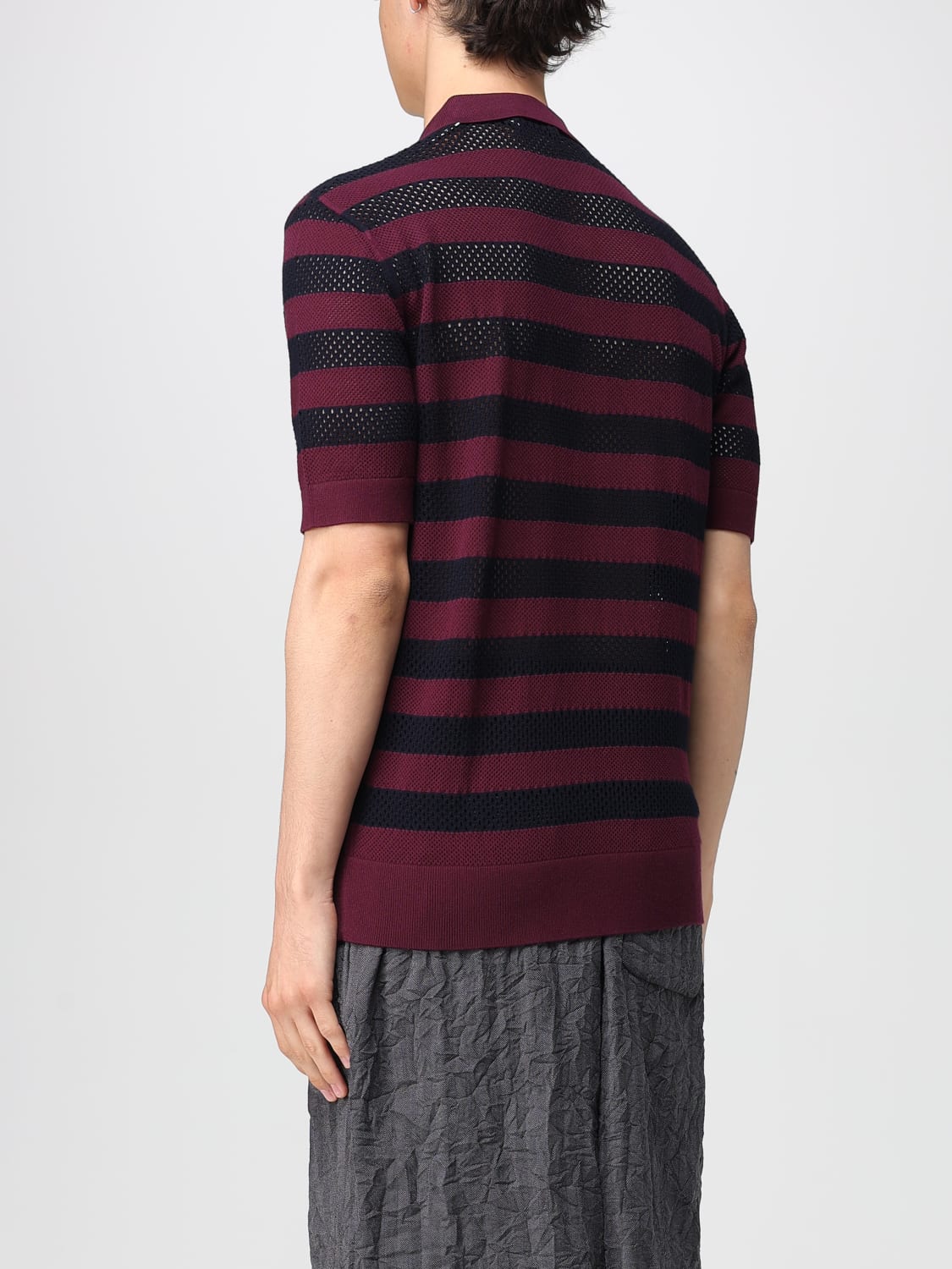 DRIES VAN NOTEN POLO: T-shirt herren Dries Van Noten, Schwarz - Img 3