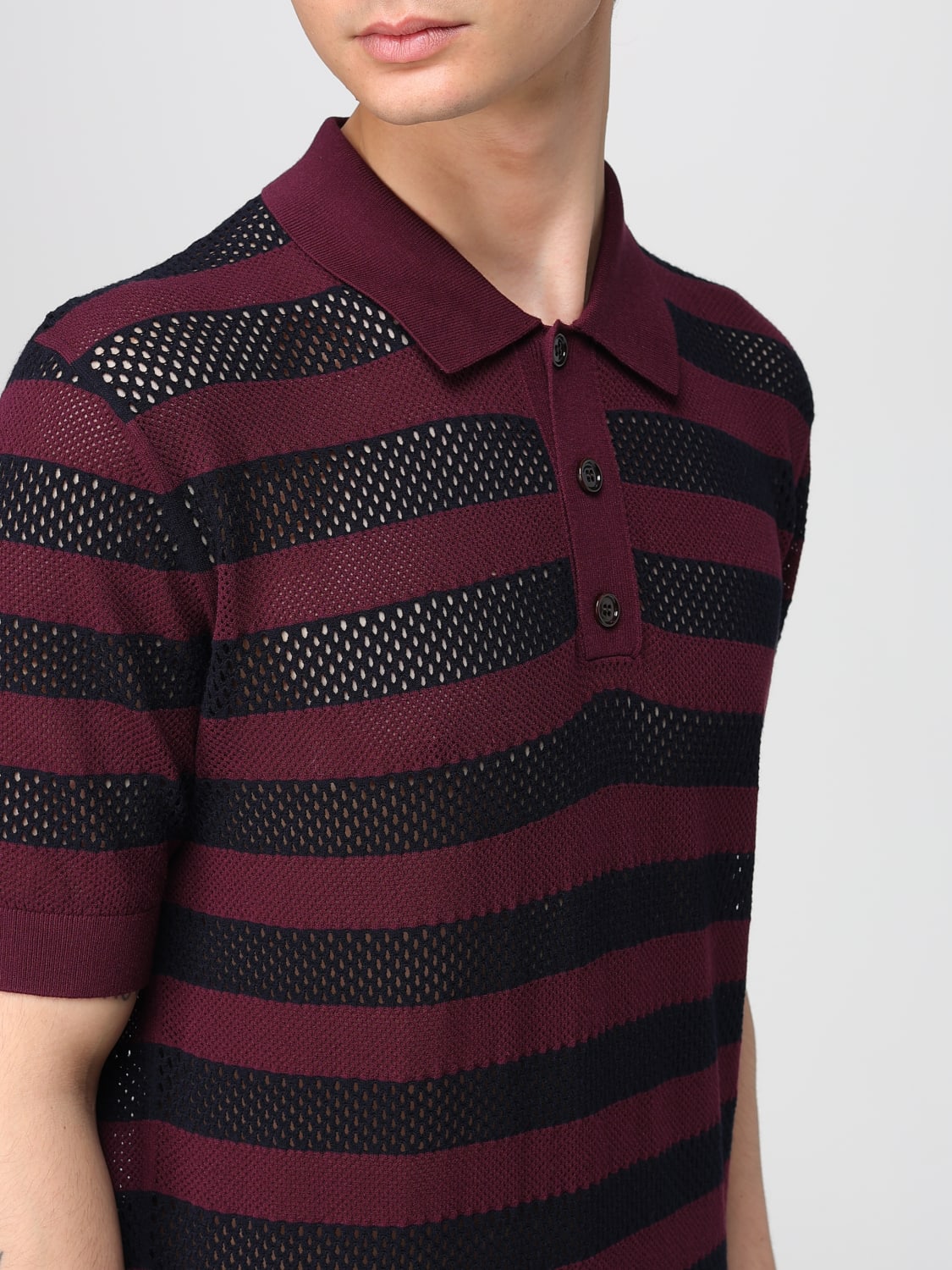 DRIES VAN NOTEN POLO: T-shirt herren Dries Van Noten, Schwarz - Img 5