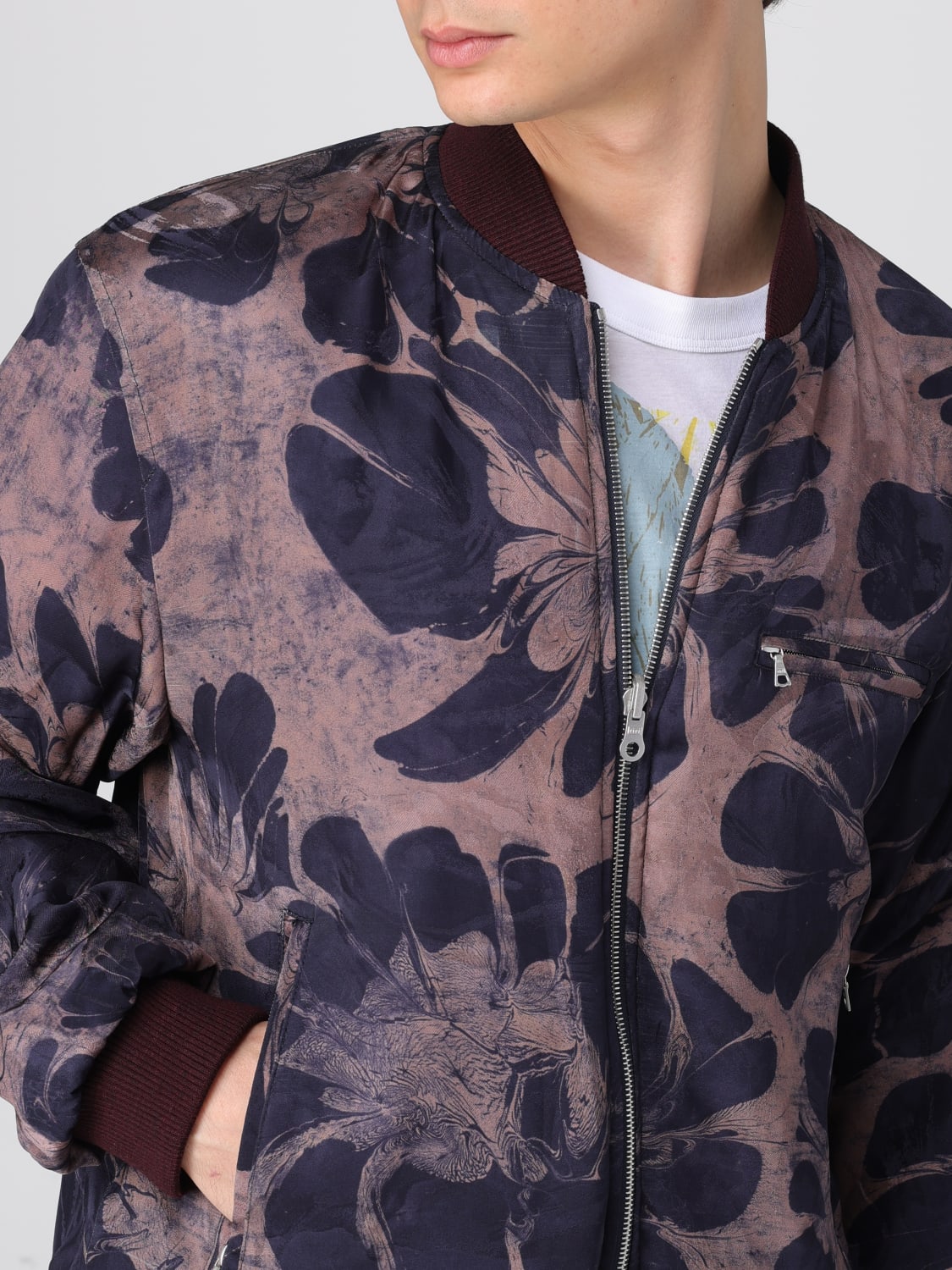 DRIES VAN NOTEN BLAZER: Blazer uomo Dries Van Noten, Blue - Img 5