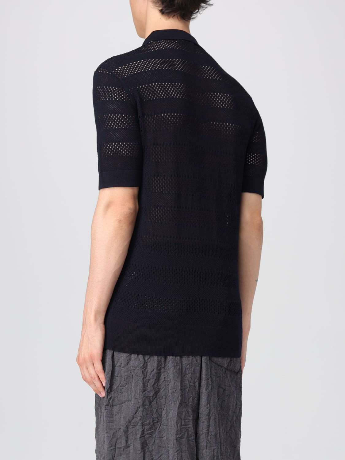 DRIES VAN NOTEN POLO: T-shirt herren Dries Van Noten, Blau - Img 2