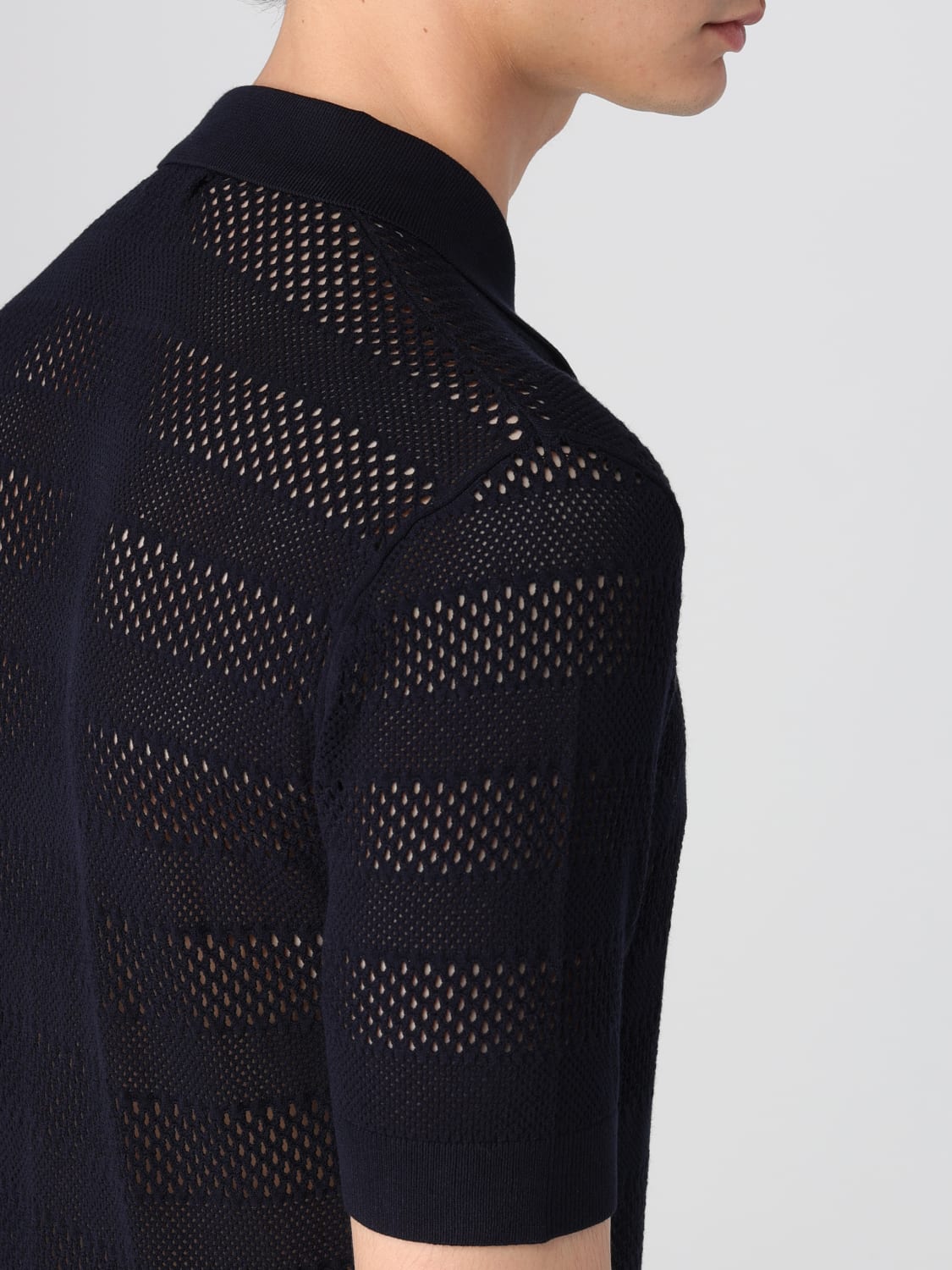 DRIES VAN NOTEN POLO: T-shirt herren Dries Van Noten, Blau - Img 4