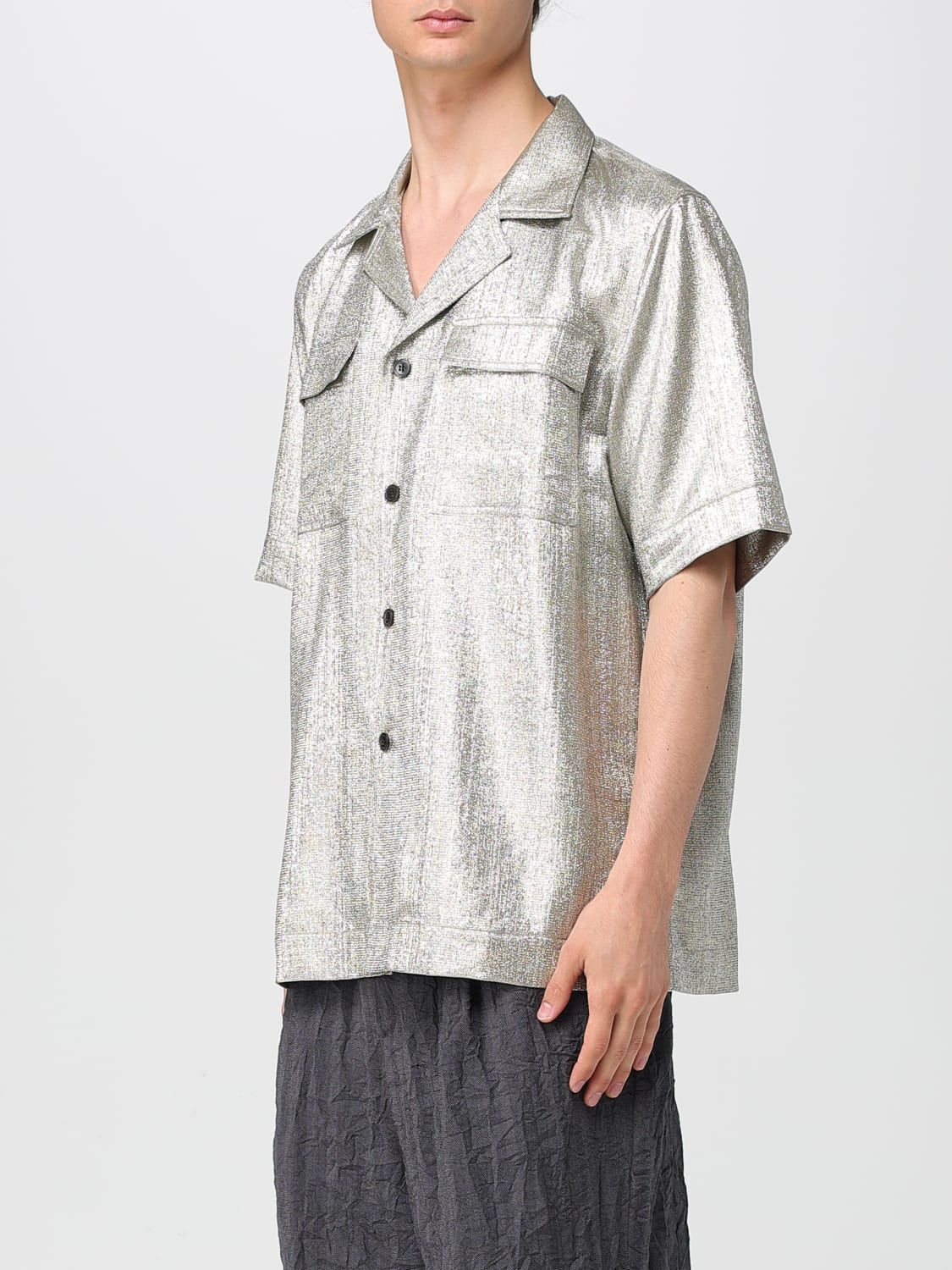 DRIES VAN NOTEN SHIRT: Shirt men Dries Van Noten, Grey - Img 4