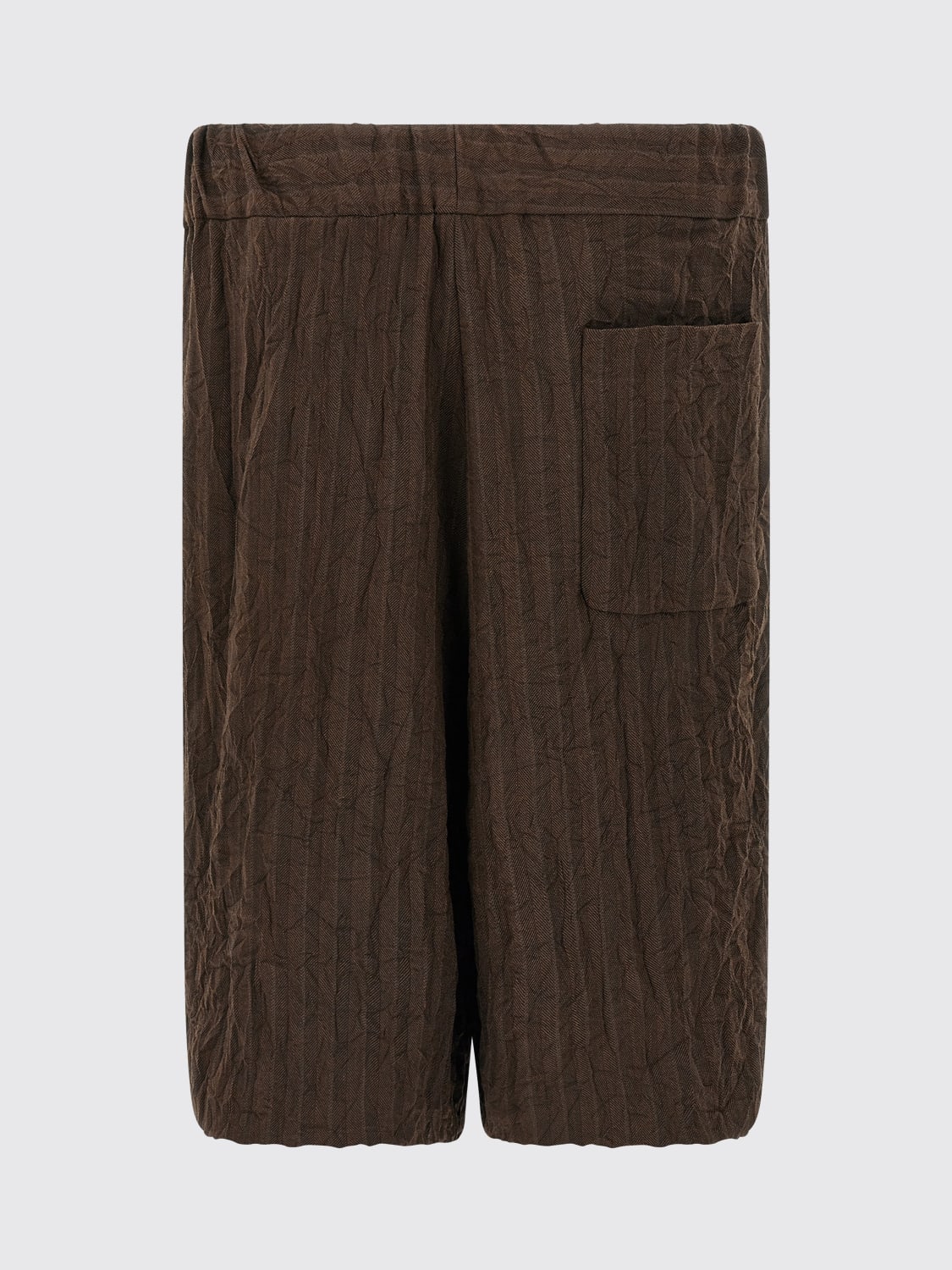 DRIES VAN NOTEN ШОРТЫ: Шорты Мужское Dries Van Noten, Коричневый - Img 2