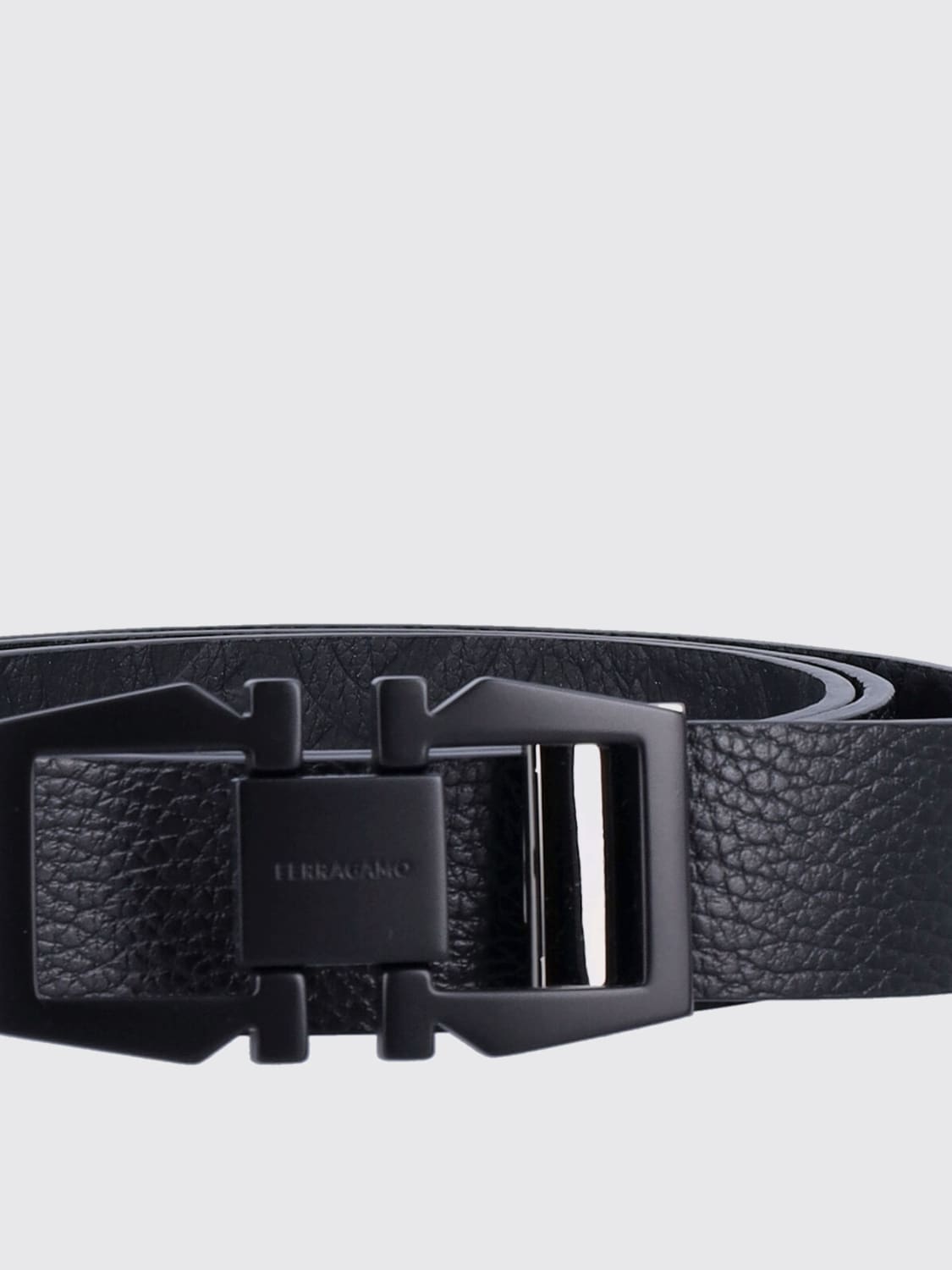 FERRAGAMO: Belt men - Black | Ferragamo belt 670251 776323