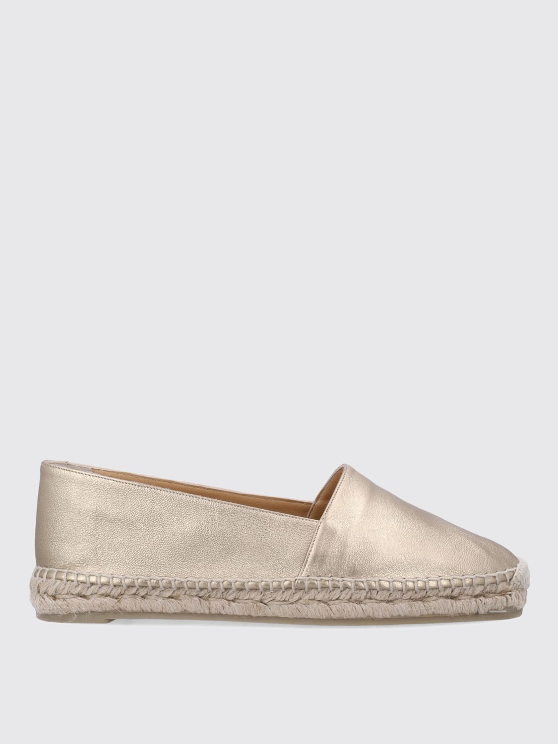 CASTAÑER ESPADRILLAS: Espadrillas Kenda Castañer in pelle laminata , Oro - Img 1
