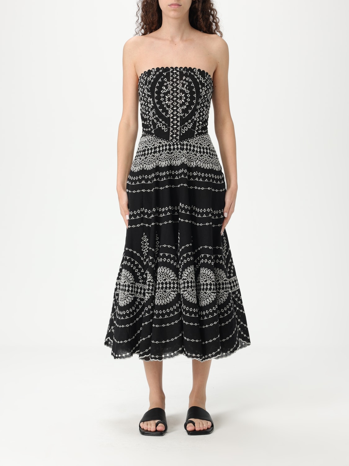 CHARO RUIZ DRESS: Dress woman Charo Ruiz Ibiza, Black - Img 1