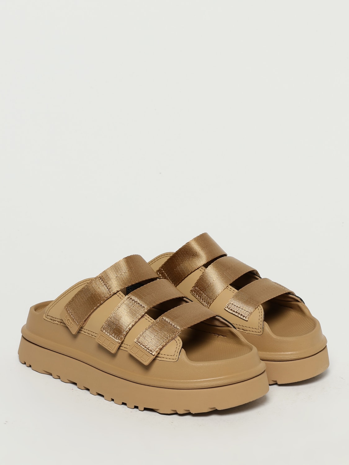 UGG ベージュ ウェッジヒールサンダル 23cm ヒール5cm UGG ベージュ ウェッジヒールサンダル 23cm ヒール5cm 楽天市場
