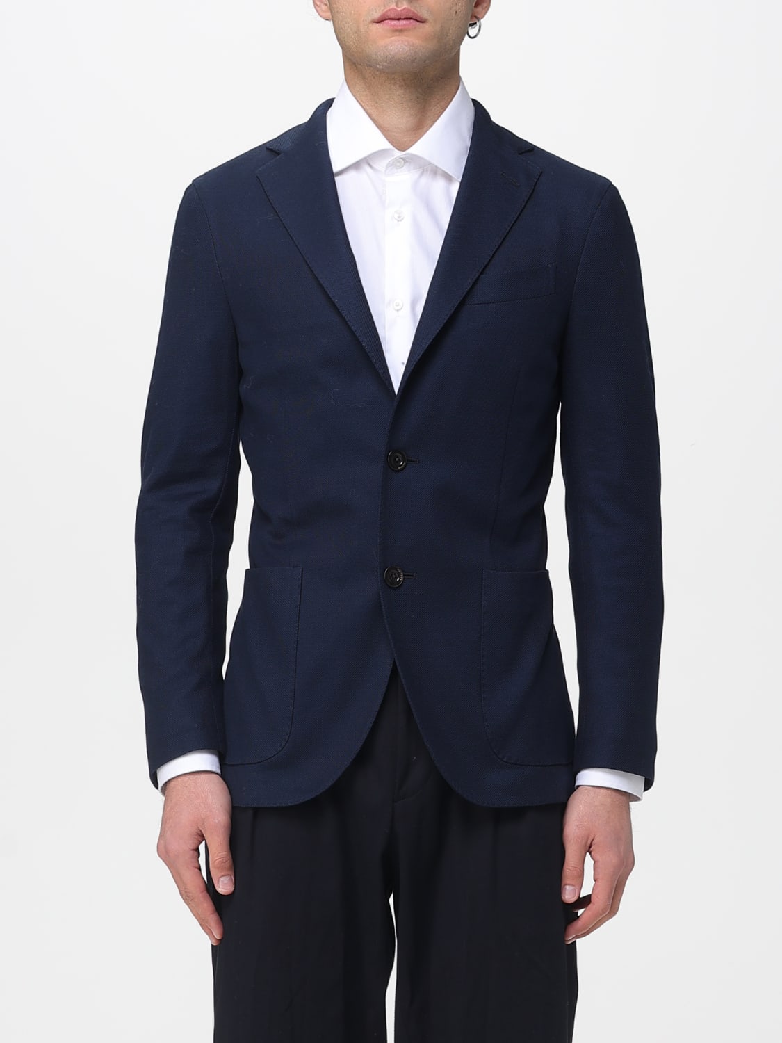 BOGLIOLI JACKET: Blazer men Boglioli, Blue - Img 1