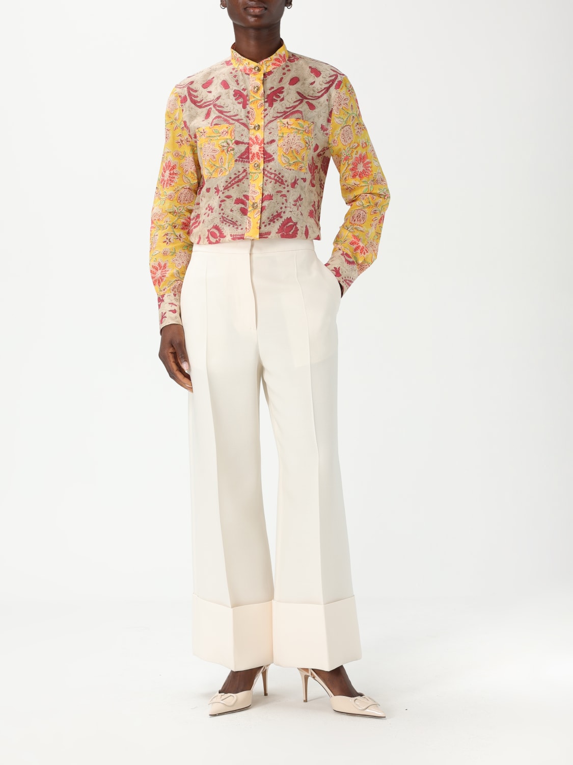 VALENTINO SHIRT: Shirt woman Valentino, Multicolor - Img 2