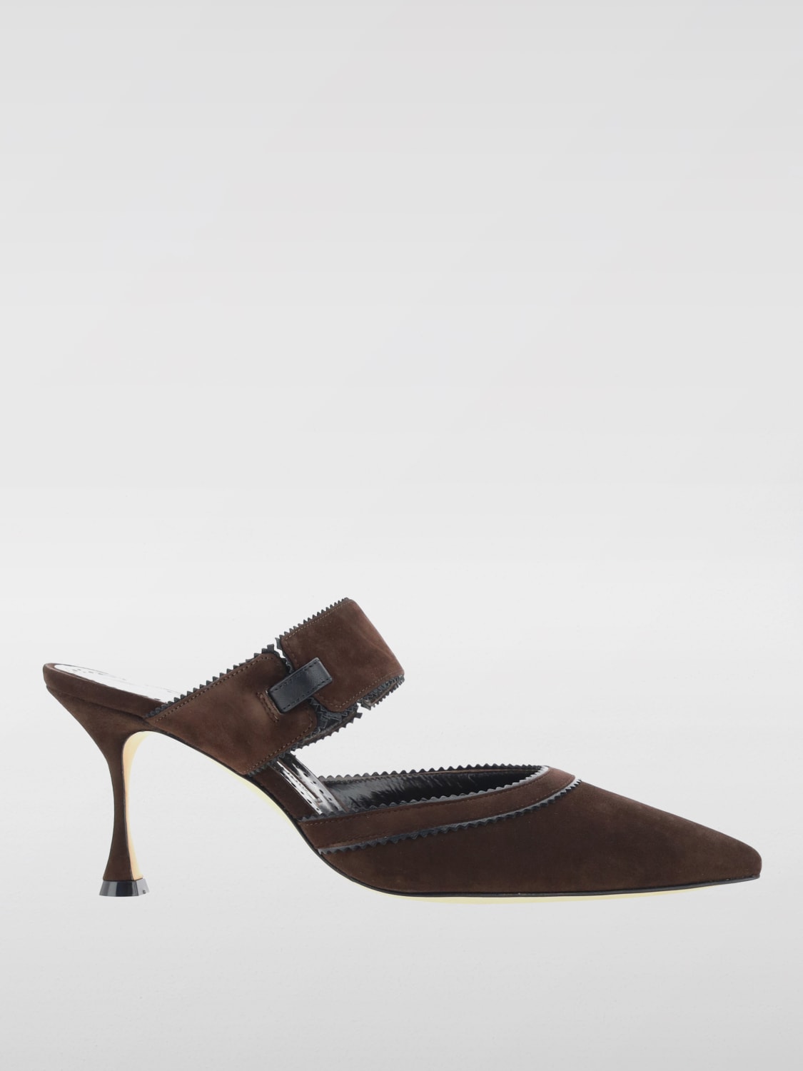 MANOLO BLAHNIK HIGH HEEL SHOES: Shoes woman Manolo Blahnik, Brown - Img 1