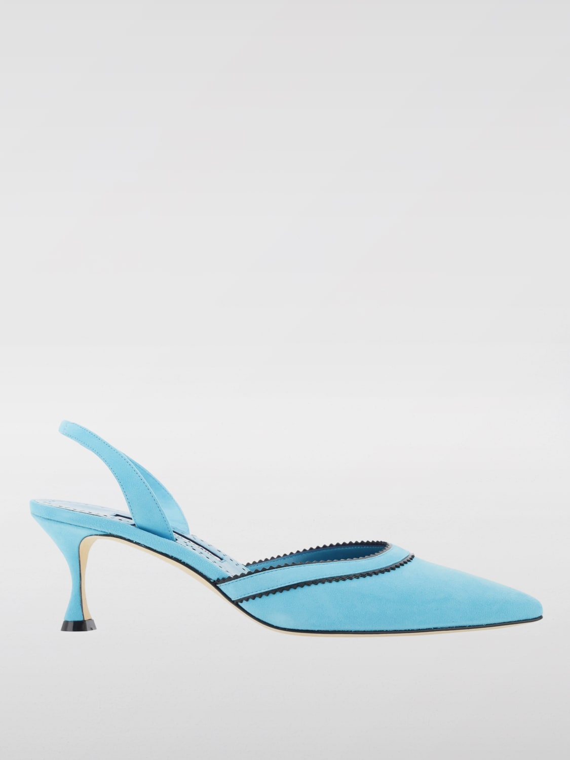 MANOLO BLAHNIK HIGH HEEL SHOES: Shoes woman Manolo Blahnik, Blue - Img 1