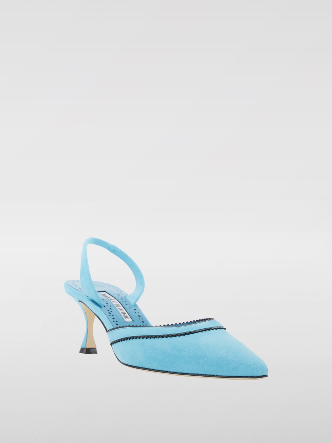 MANOLO BLAHNIK HIGH HEEL SHOES: Shoes woman Manolo Blahnik, Blue - Img 2