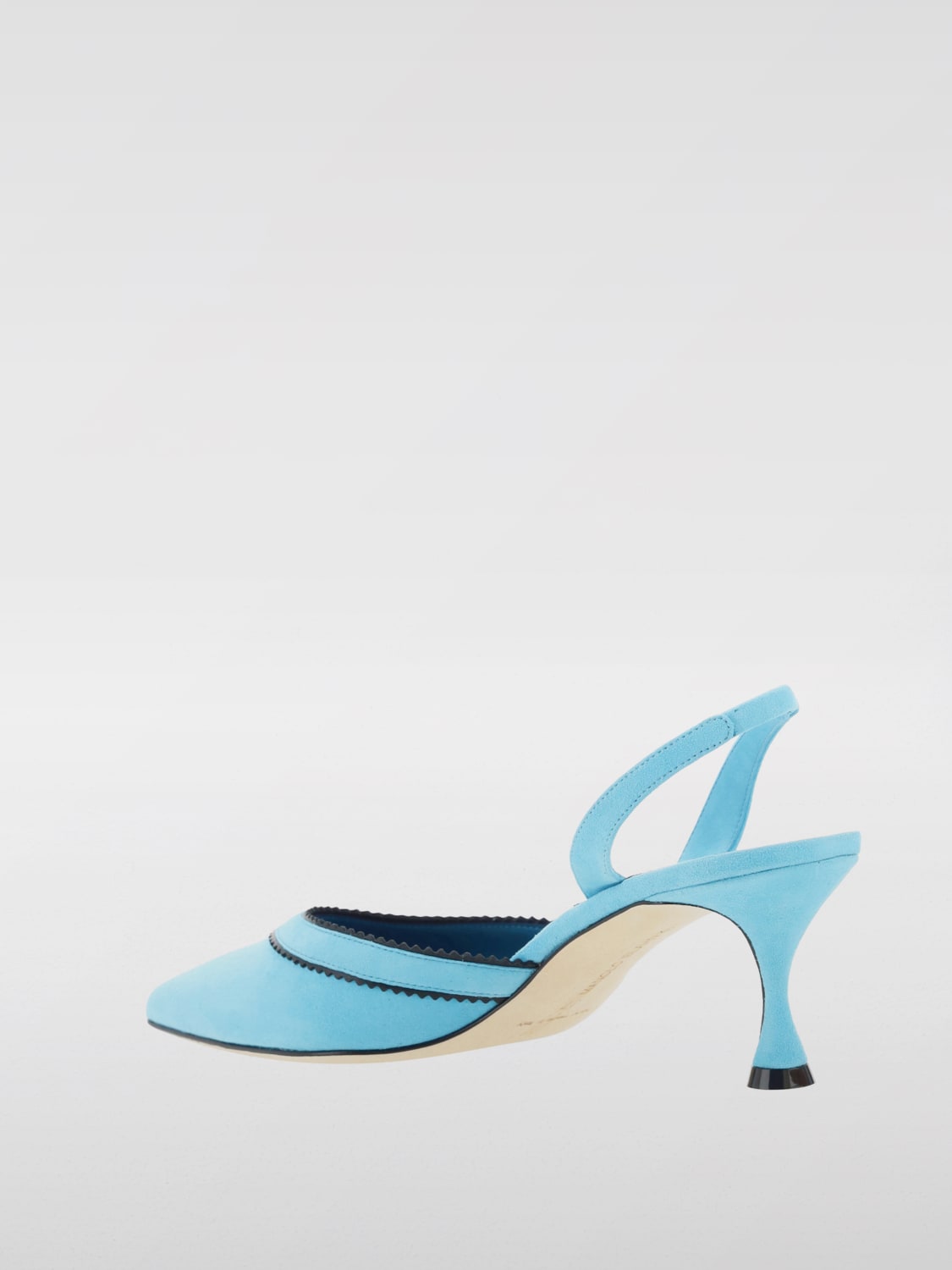 MANOLO BLAHNIK HIGH HEEL SHOES: Shoes woman Manolo Blahnik, Blue - Img 3