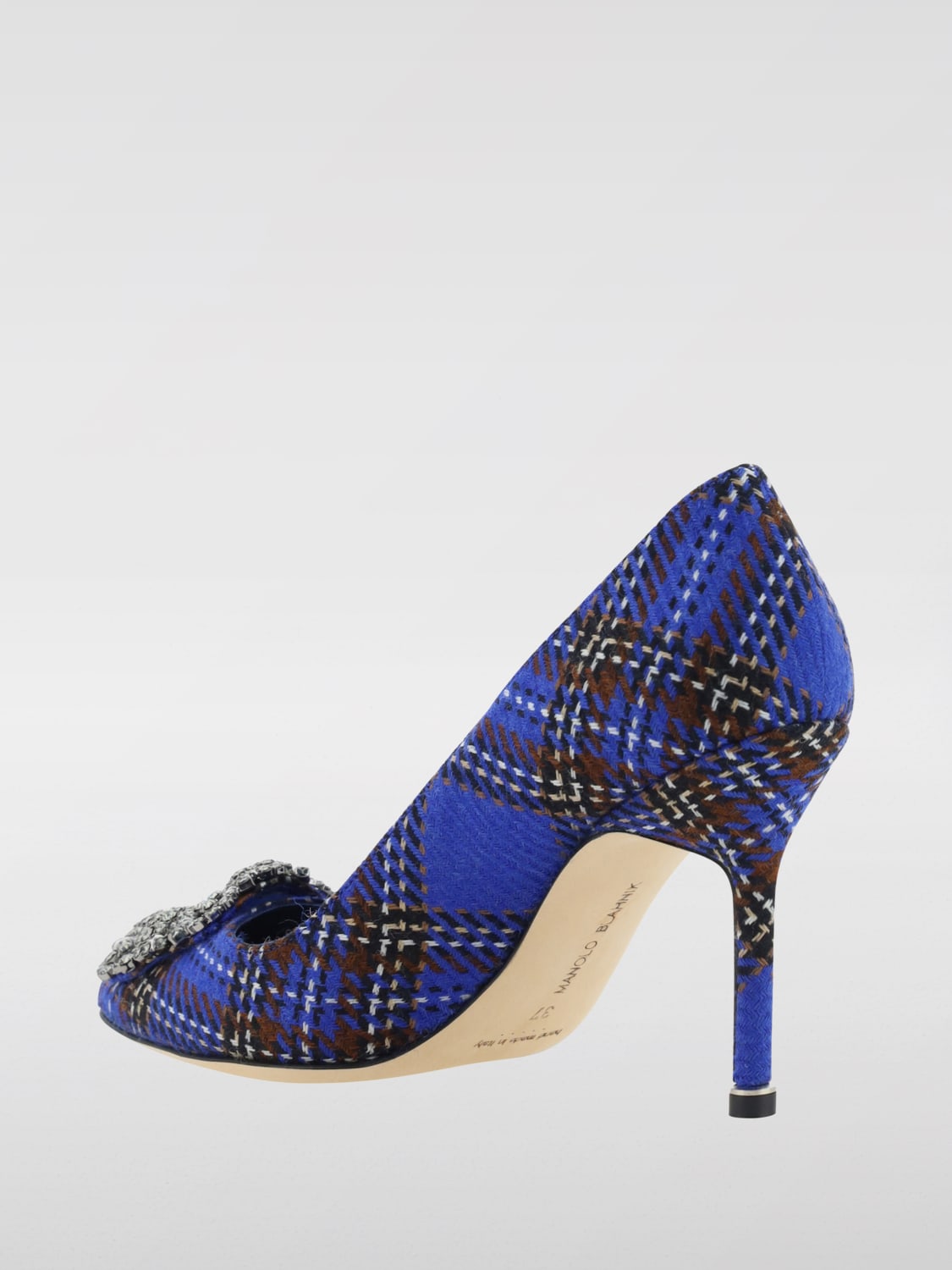 MANOLO BLAHNIK PUMPS: Shoes woman Manolo Blahnik, Blue - Img 3