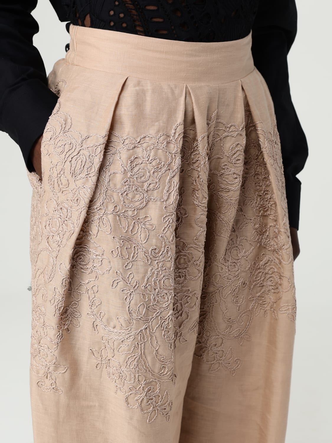 パンツ ERMANNO SCERVINO Woman Pants Beige D464P600NZB 51309 ERMANNO SCERVINO: Pants woman - Beige | Ermanno Scervino