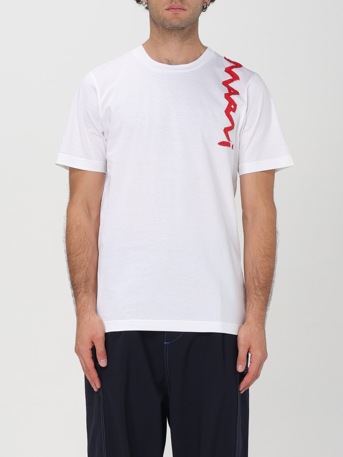 Giglio T-shirt Marni in cotone con logo