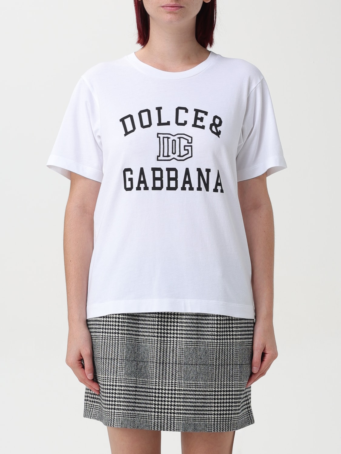 DOLCE & GABBANA T-SHIRT: T-shirt woman Dolce & Gabbana, White - Img 1