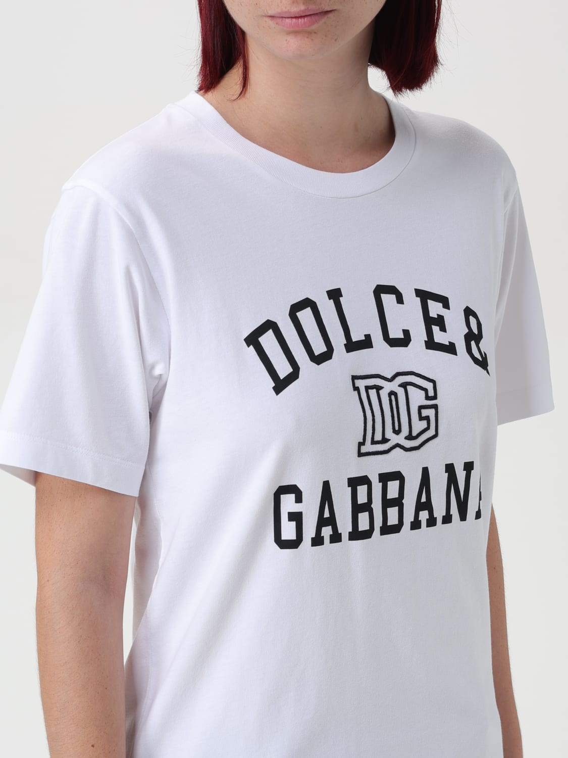 DOLCE & GABBANA T-SHIRT: T-shirt woman Dolce & Gabbana, White - Img 5