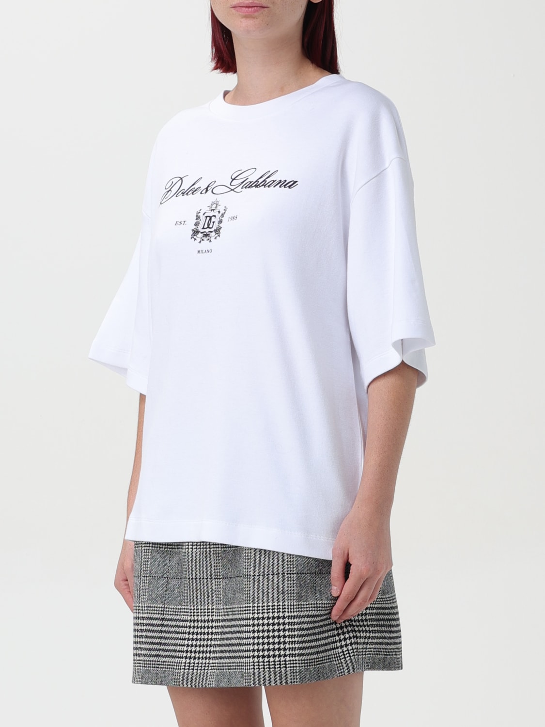 DOLCE & GABBANA T-SHIRT: T-shirt woman Dolce & Gabbana, White - Img 4