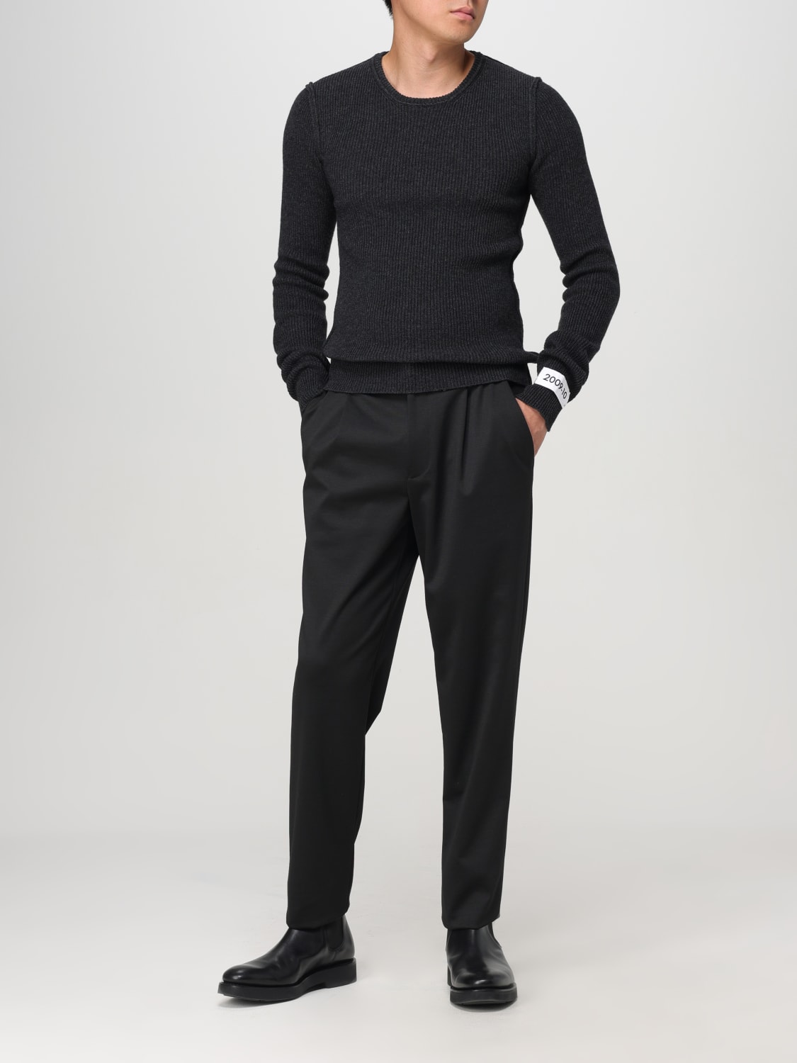 DOLCE & GABBANA SWEATER: Sweater men Dolce & Gabbana, Grey - Img 2