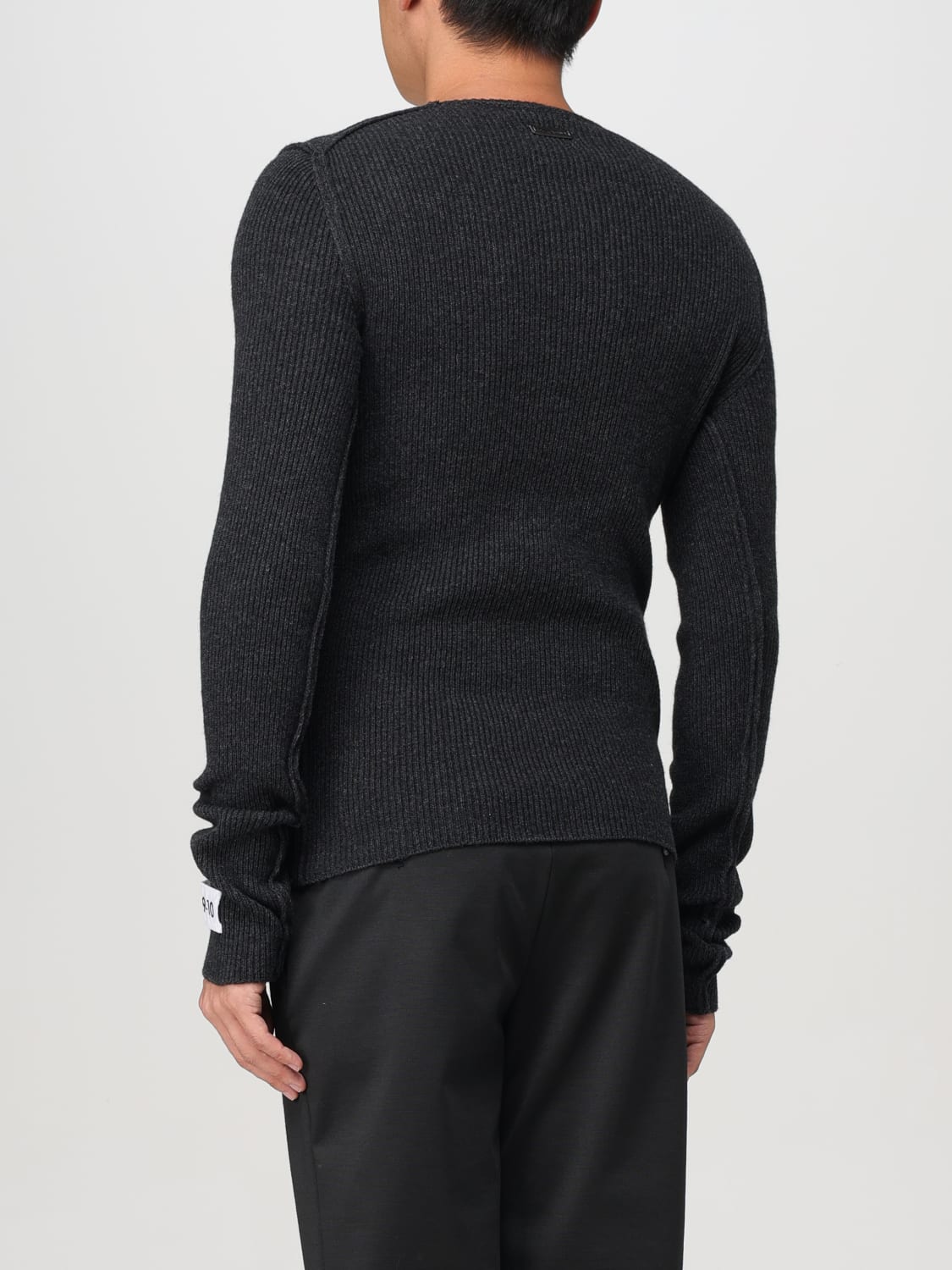 DOLCE & GABBANA SWEATER: Sweater men Dolce & Gabbana, Grey - Img 3