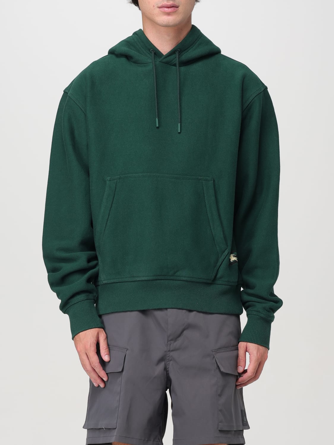 BURBERRY Sweatshirt men Green Burberry sweatshirt 8081220 online at GIGLIO.COM