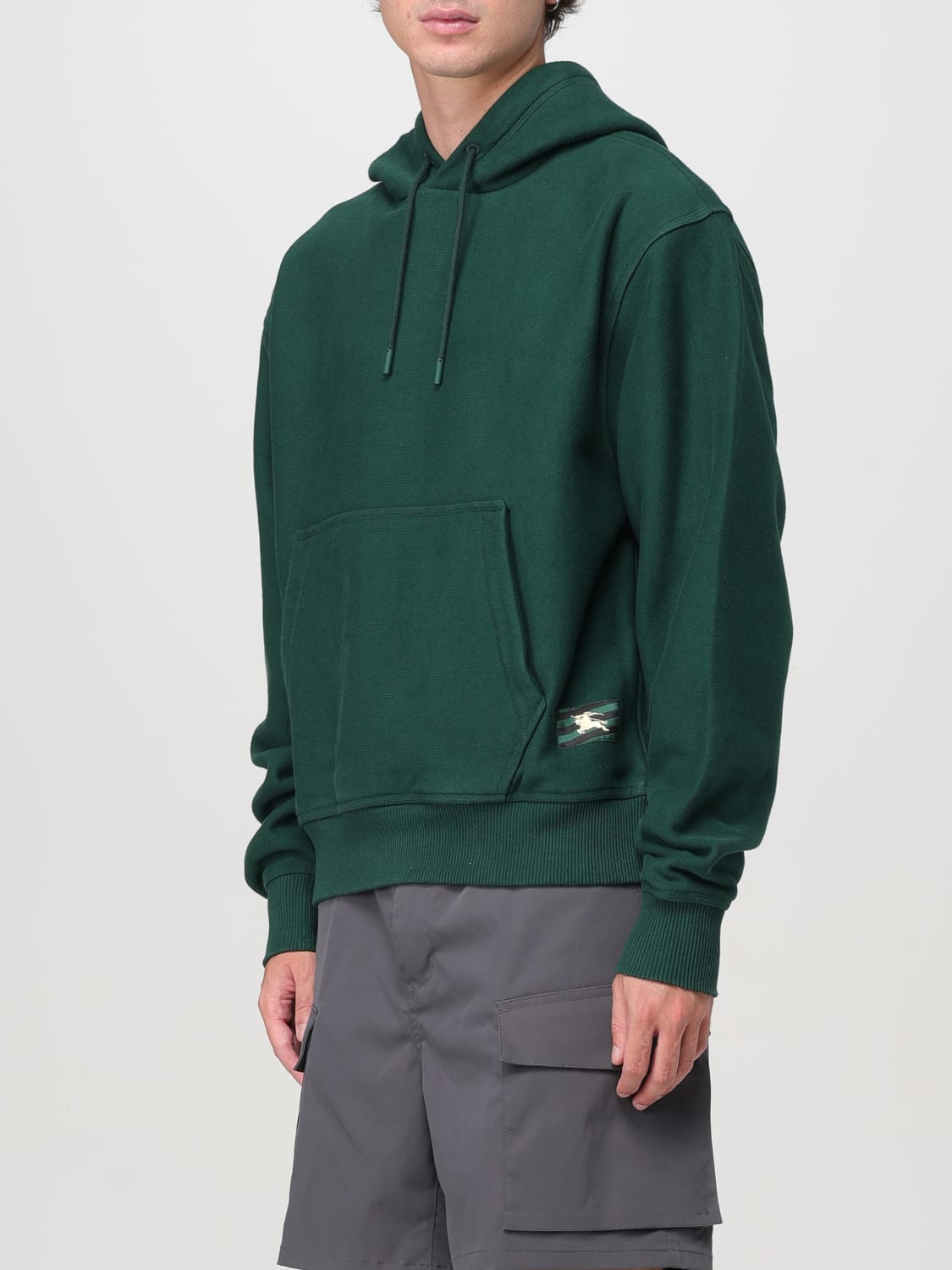 BURBERRY SWEATSHIRT: Sweatshirt men Burberry, Green - Img 4