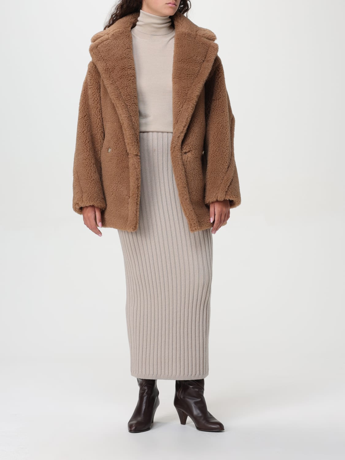 MAX MARA SKIRT: Skirt woman Max Mara, Beige - Img 2