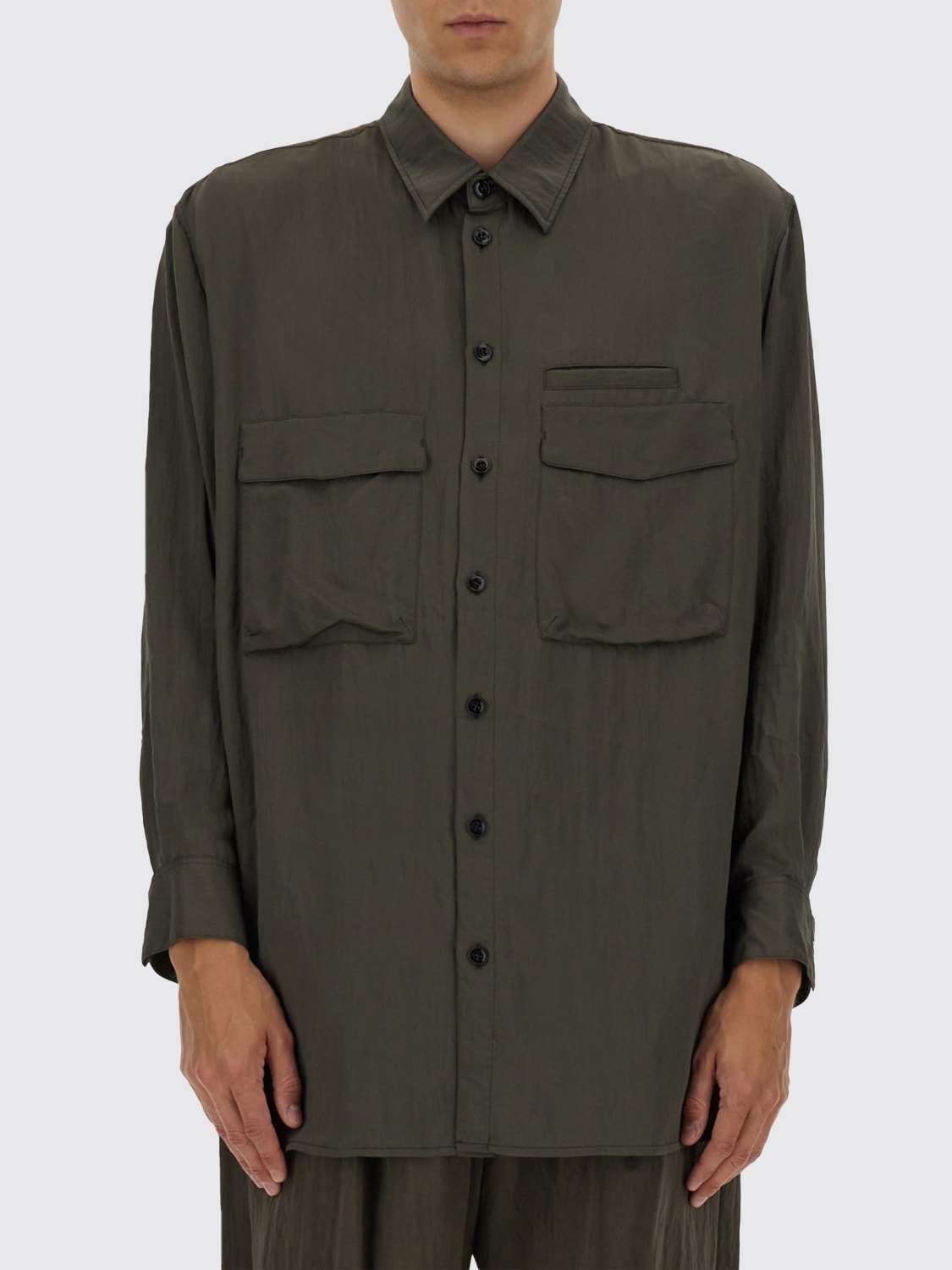 LEMAIRE HEMD: Hemd herren Lemaire, Braun - Img 1