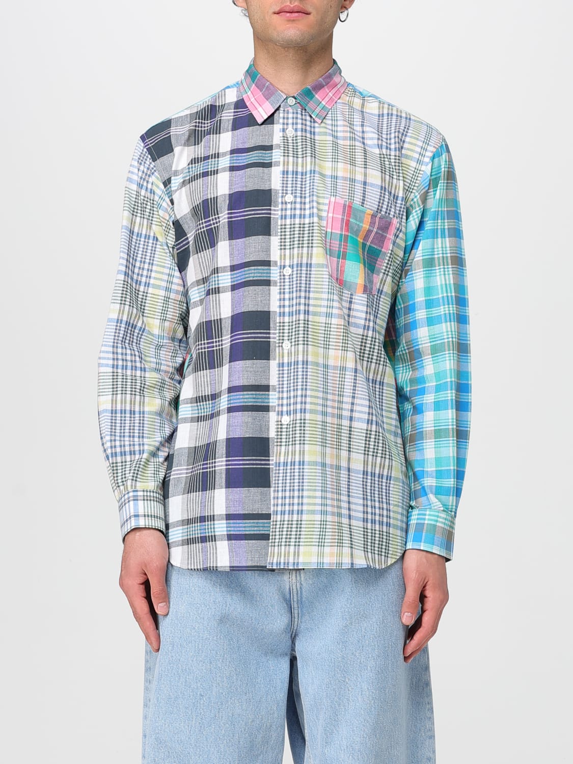COMME DES GARÇONS CAMICIA: Camicia in cotone tartan Comme Des Garçons, Fantasia - Img 1