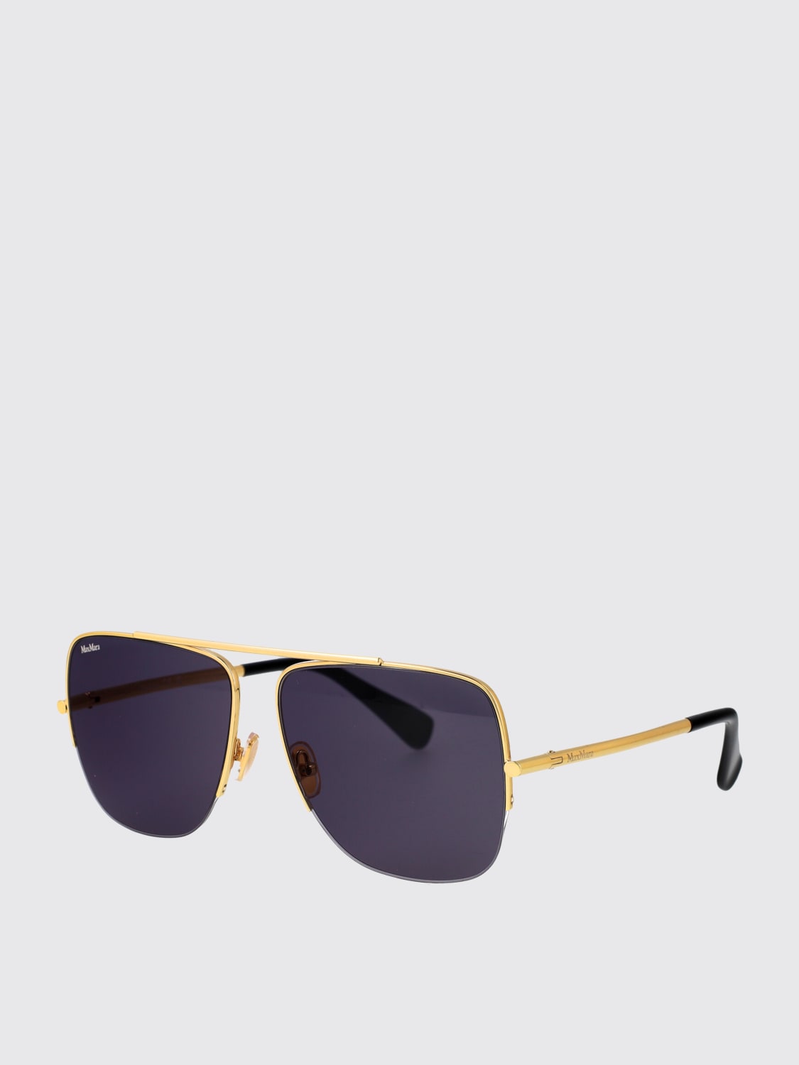 MAX MARA SUNGLASSES: Sunglasses woman Max Mara, Blue - Img 1