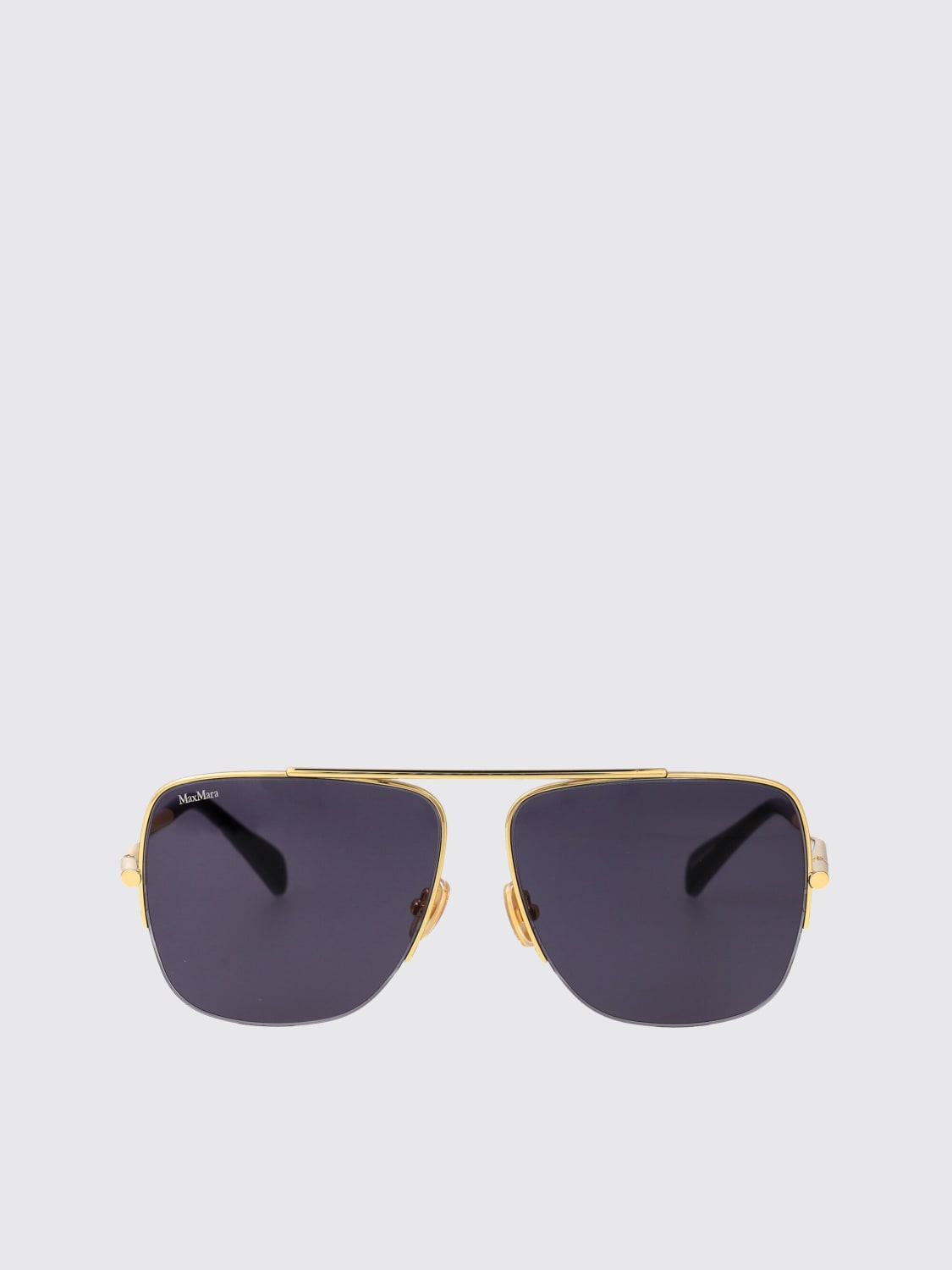 MAX MARA SUNGLASSES: Sunglasses woman Max Mara, Blue - Img 2