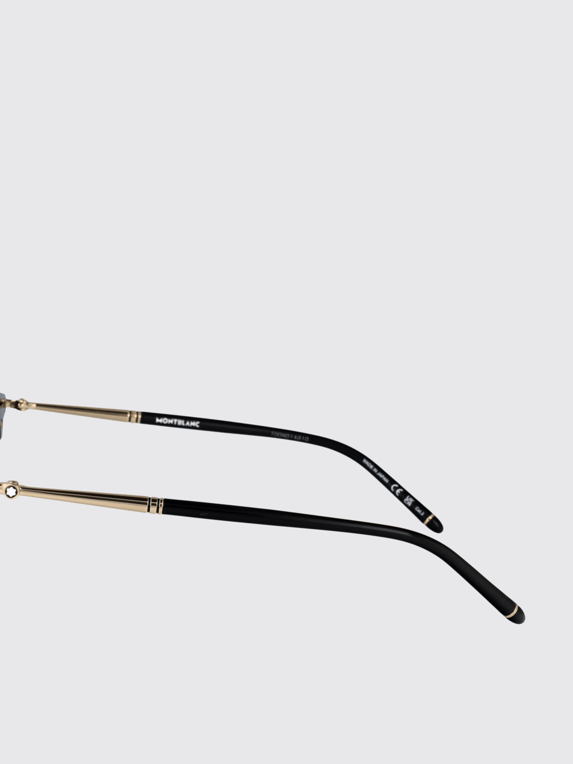MONTBLANC OCCHIALI DA SOLE: Occhiali da sole in metallo Montblanc, Nero 1 - Img 4