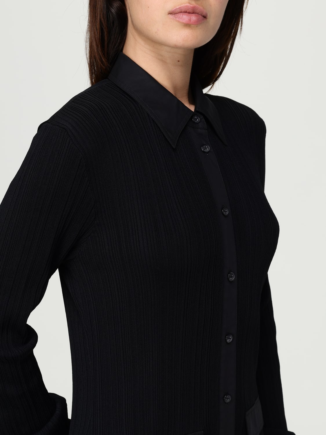 ワンピース TOTEME Woman Dress Black 252WRT0454YA0044 001 TOTEME: Dress woman - Black | Toteme dress 252WRT0454YA0044