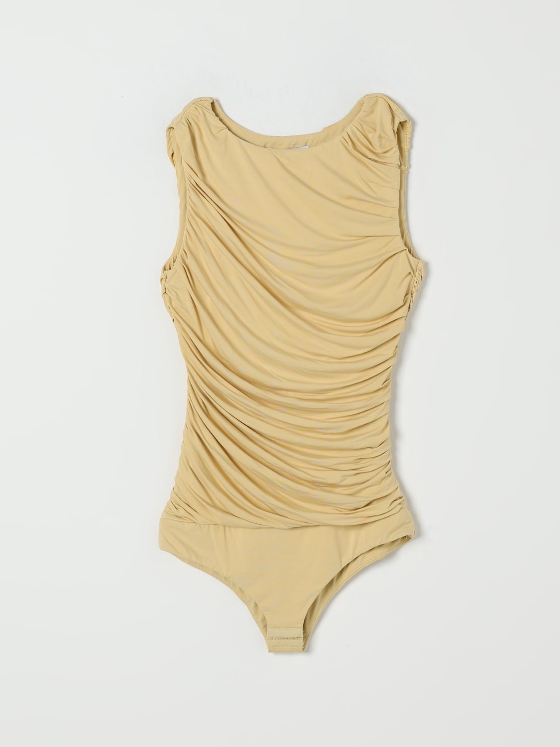 ABADIA TOP: Body woman Abadia, Yellow - Img 2