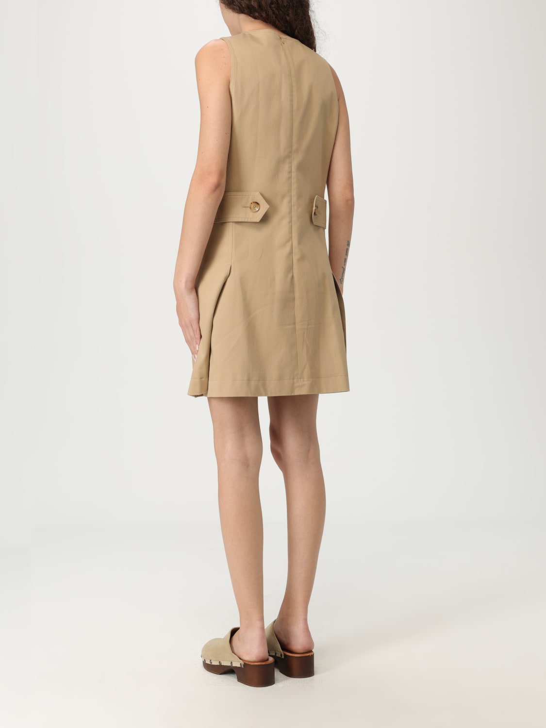 ワンピース CHLOE Woman Dress Beige CH25SR036339 20G CHLOÉ: Dress woman - Beige | Chloé dress CH25SR036339 online
