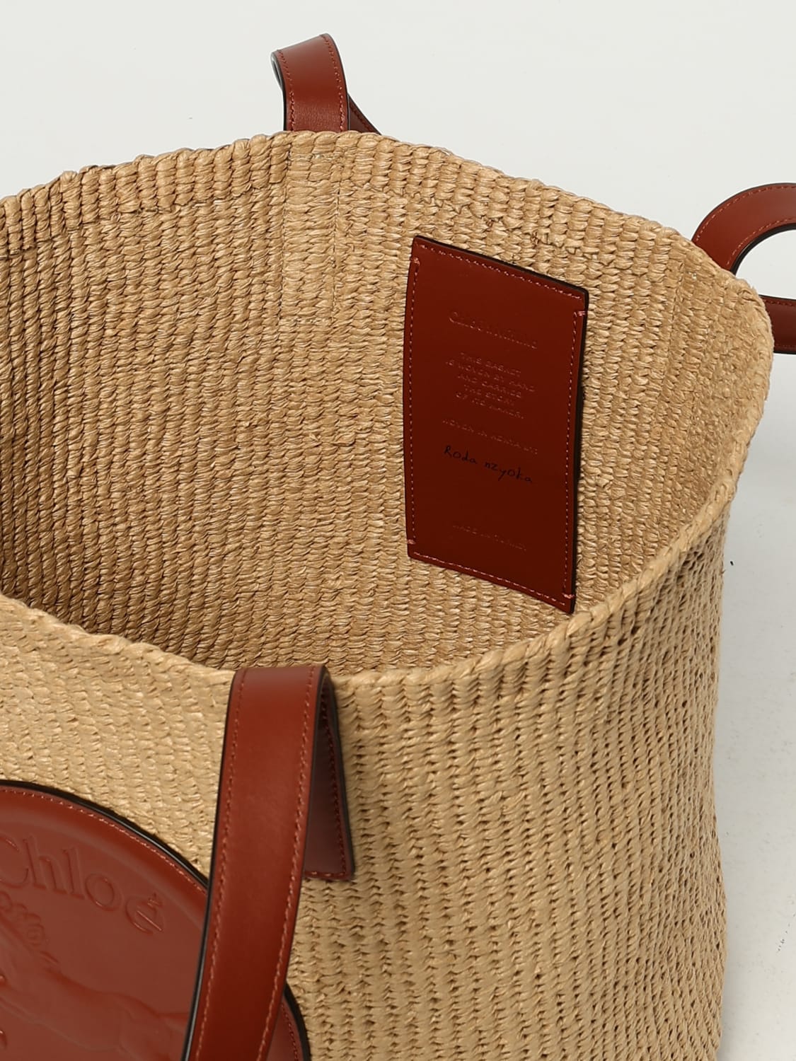 CHLOÉ: Handbag woman - Brown | Chloé tote bags CHC25SS591082